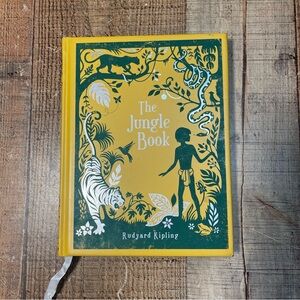 Barnes & Noble Yellow and Green 'The Jungle Book' Coffee Table Book